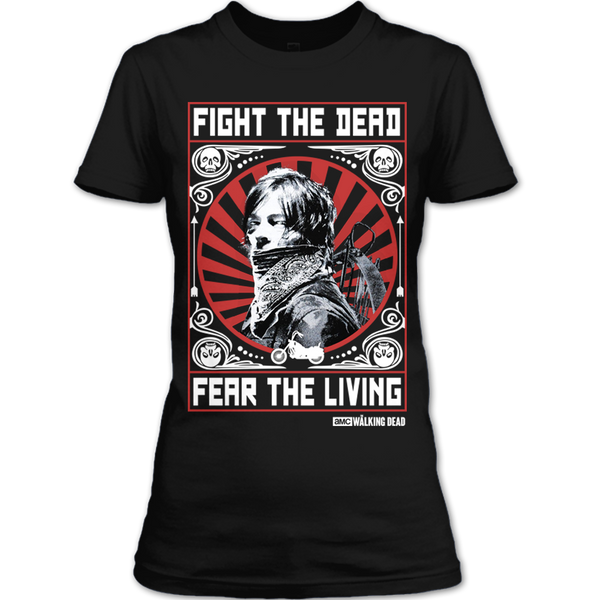 A black t-shirt with the shopify logo