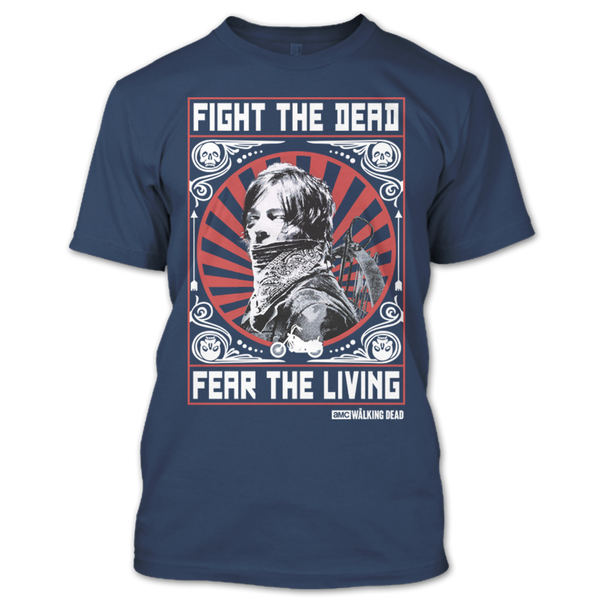 A black t-shirt with the shopify logo