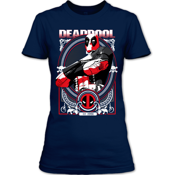 A black t-shirt with the shopify logo