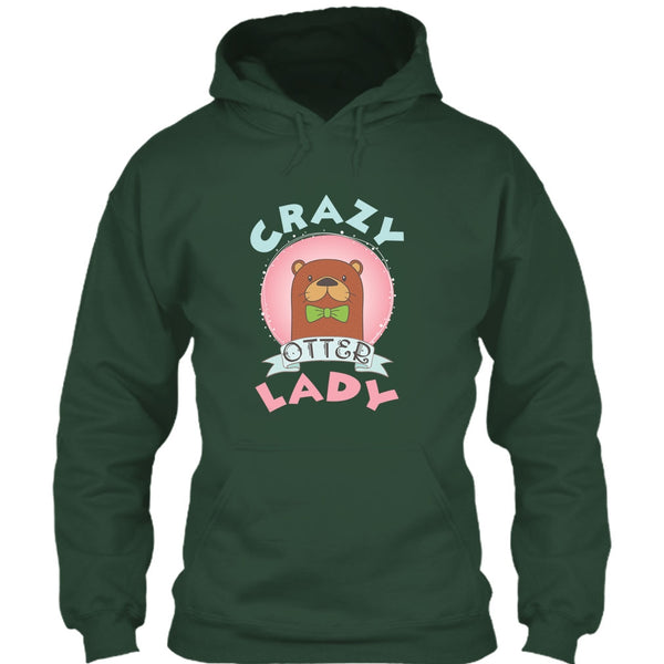 Crazy Otter Lady T Shirt, I Love Otter T Shirt