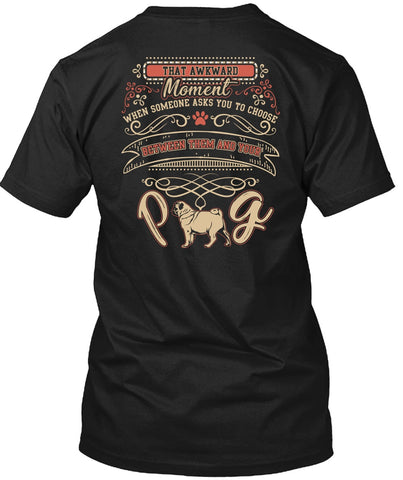 A black t-shirt with the shopify logo