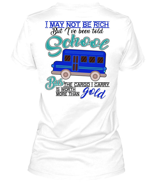 I've Been Told School Bus T Shirt, I Love Bus T Shirt