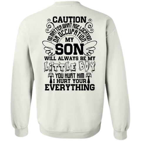 A black t-shirt with the shopify logo