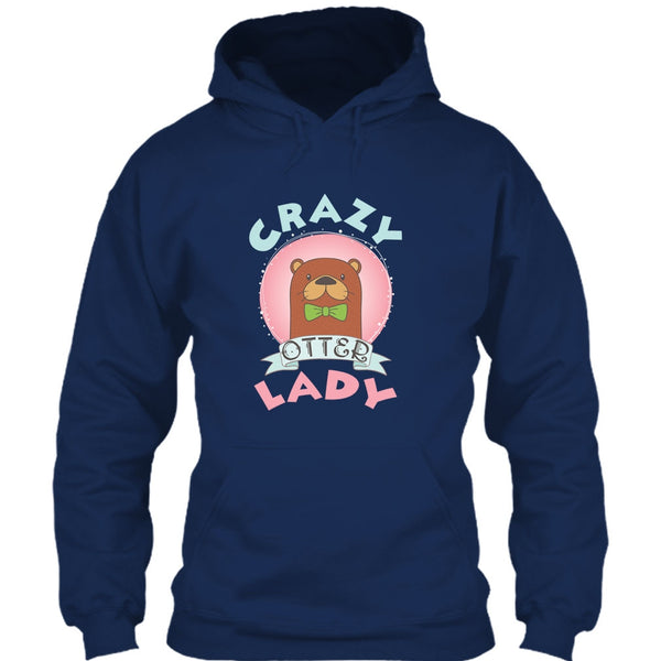 Crazy Otter Lady T Shirt, I Love Otter T Shirt