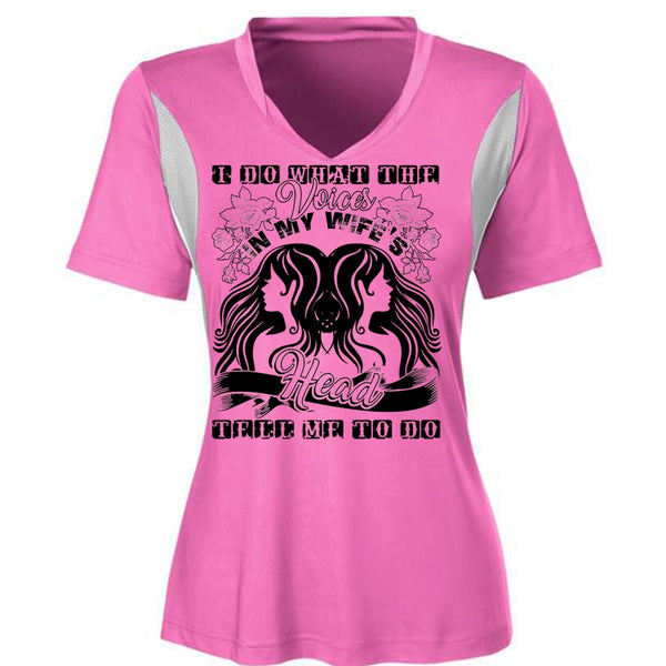 I Do What The Voices In My Wife's T Shirt, Being A Husband T Shirt, Awesome T-Shirts