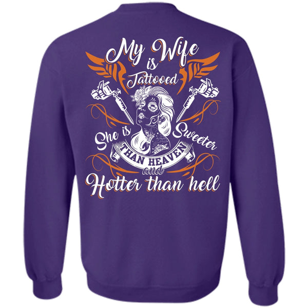 She Is Sweeter T Shirt, I Love Wife Sweatshirt
