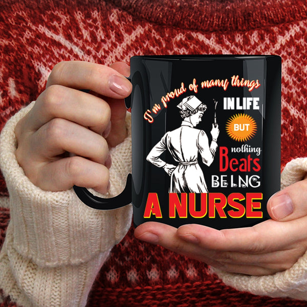 Being A Nurse Coffee Mug, Cute Gift For Nurses Coffee Cup