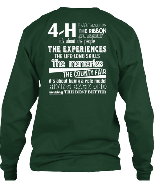 Being A Role Model Giving Back T Shirt, The Memories The County Fair T Shirt