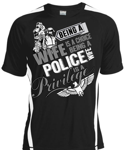 A black t-shirt with the shopify logo