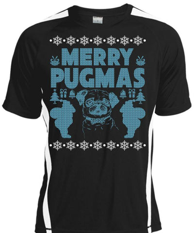 A black t-shirt with the shopify logo