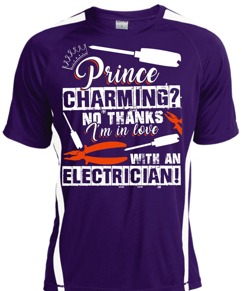 I'm In Love With An Electrician T Shirt, Being An Electrician T Shirt, Cool Shirt