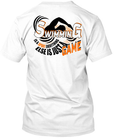 A black t-shirt with the shopify logo