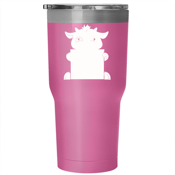 I Really Do Need All These Cows Tumbler 30 oz Stainless Steel, Cute Cows Travel Mug