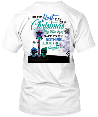 A black t-shirt with the shopify logo