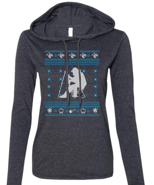 Being A Painter T Shirt, Calls Me A Painter T Shirt (Anvil Ladies Ringspun Hooded)