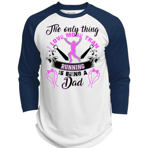 I Love More Than Running T Shirt, I Love Running T Shirt, Awesome T-Shirts  (Polyester Game Baseball Jersey)