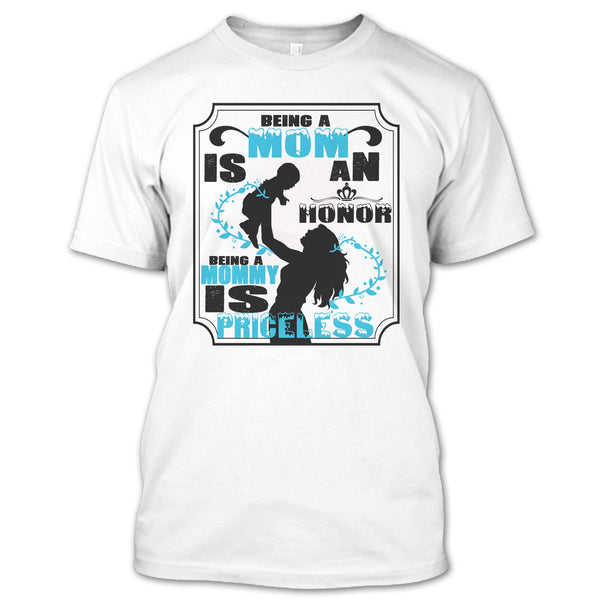 A black t-shirt with the shopify logo