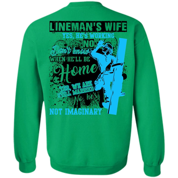 I Love Lineman T Shirt, Lineman's Wife Sweatshirt