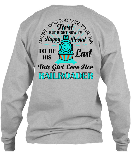 This Girl Love Her Railroader T Shirt, My Job T Shirt