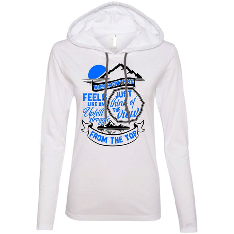 A black t-shirt with the shopify logo