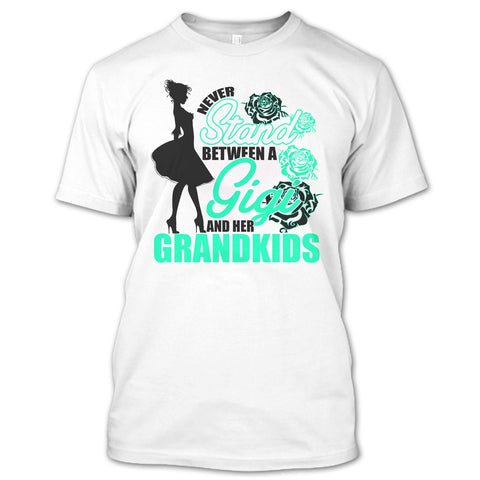 A black t-shirt with the shopify logo