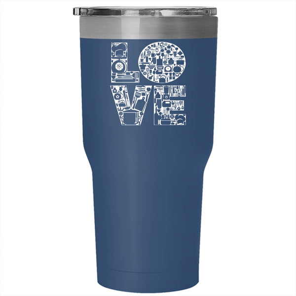 Love Chef Tumbler 30 oz Stainless Steel, Cool Gift For Kitchener Travel Mug