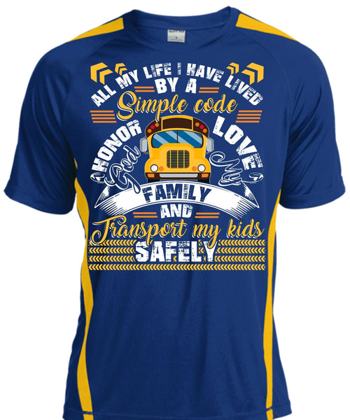 God My Family T Shirt, I Love Bus T Shirt, Cool Shirt