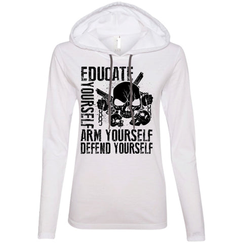 A black t-shirt with the shopify logo