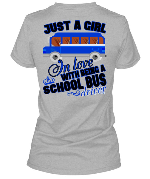 Being A School Bus Driver T Shirt, I Love Bus T Shirt