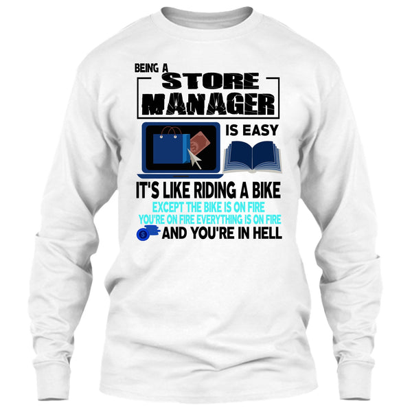 Being A Store Manager T Shirt, Coolest Store Manager T Shirt