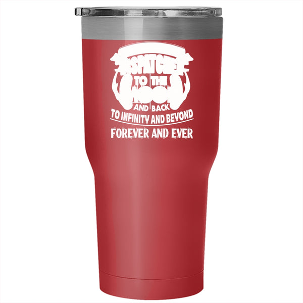 I Love My Dispatcher Tumbler 30 oz Stainless Steel, Cute Love Travel Mug