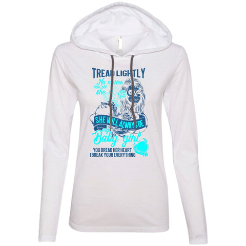 A black t-shirt with the shopify logo