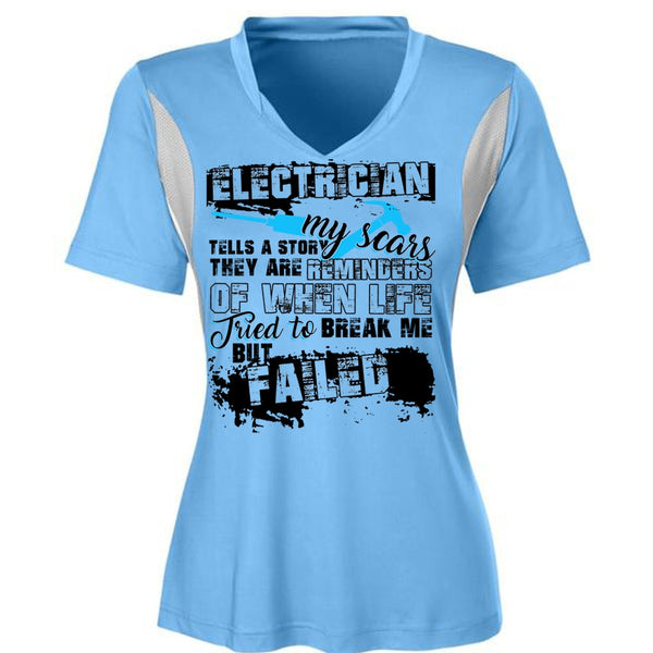 Electrician Tells A Story My Scars T Shirt, I Love Electrician T Shirt, Awesome T-Shirts