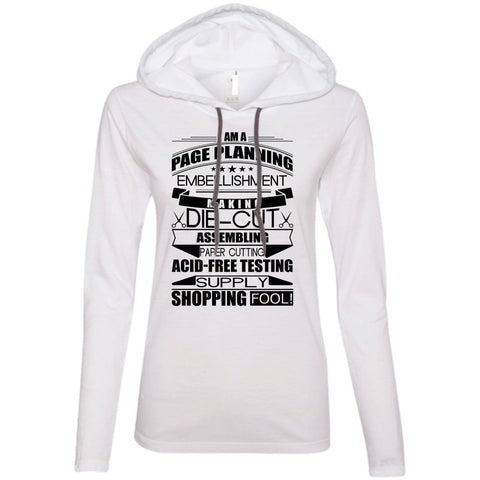 A black t-shirt with the shopify logo