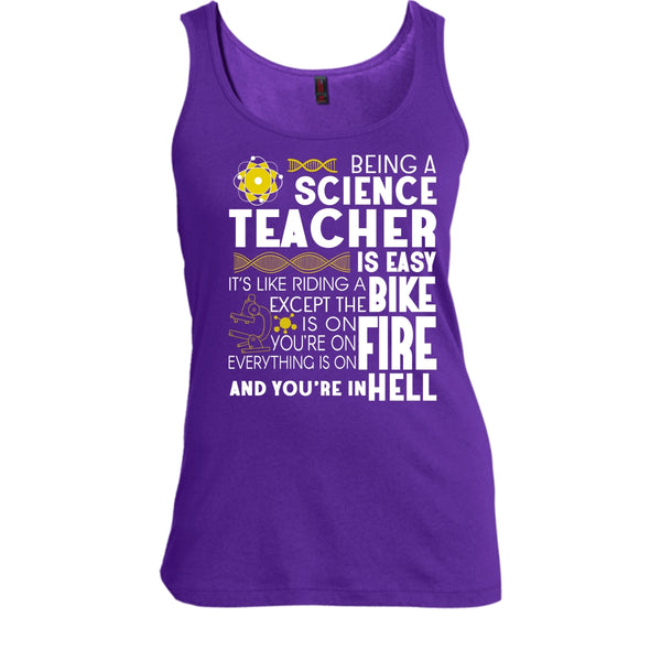 Being A Science Teacher T Shirt, It’s Like Riding A Bike T Shirt, Cool T Shirt
