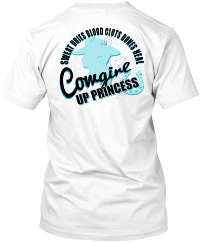 A black t-shirt with the shopify logo