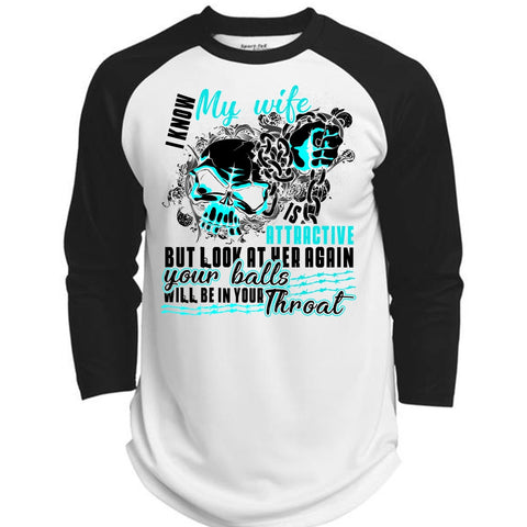 A black t-shirt with the shopify logo