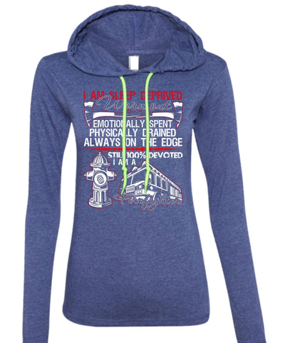 A black t-shirt with the shopify logo