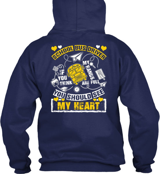 School Bus Driver T Shirt, You Should See My Heart T Shirt