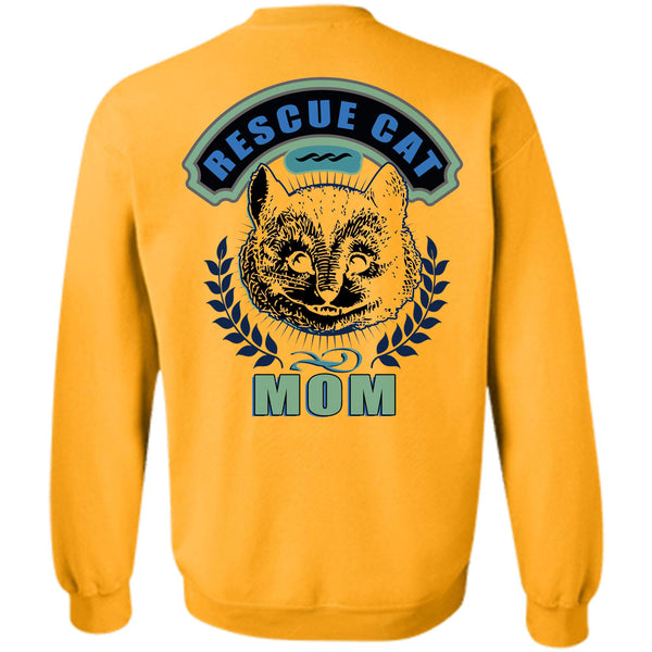 Being A Mother T Shirt, Rescue Cat Mom Sweatshirt