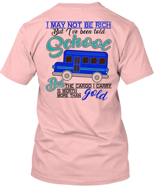 I've Been Told School Bus T Shirt, I Love Bus T Shirt