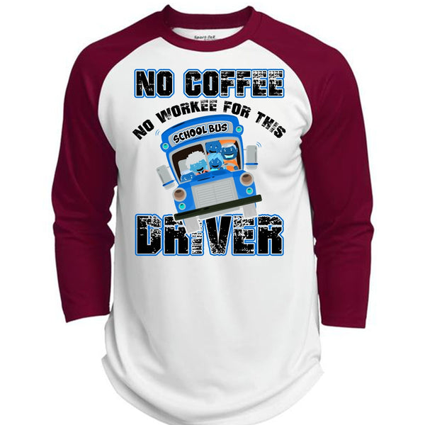 No Workee For This School Bus Driver T Shirt, I Love Bus T Shirt, Awesome T-Shirts  (Polyester Game Baseball Jersey)