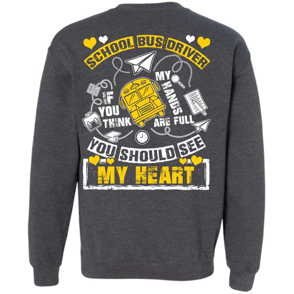 You Should See My Heart T Shirt, I Love Bus Sweatshirt
