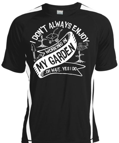 A black t-shirt with the shopify logo