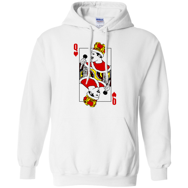 Queen Band shirt Freddie Mercury t shirt with playing card - Queen TShirt Funny Women Graphic Tee Music Band T-Shirt Girlfriend Gift for Her