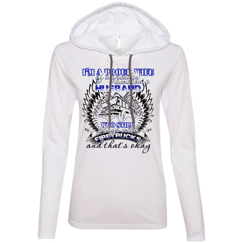 A black t-shirt with the shopify logo