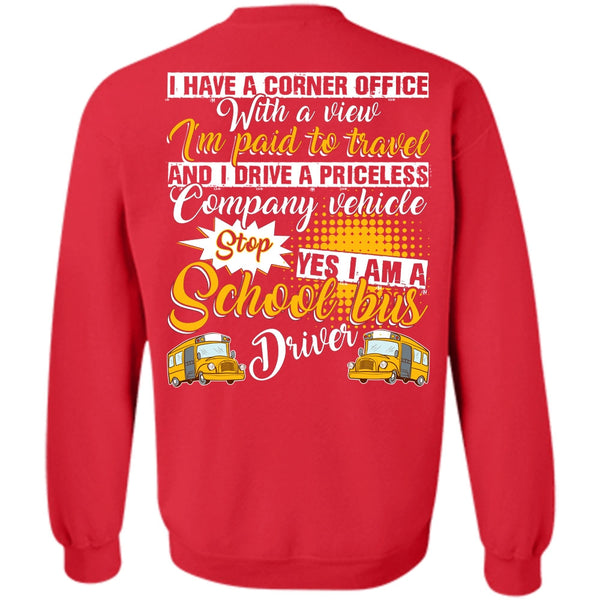 I'm Paid To Travel T Shirt, I Love Bus Sweatshirt