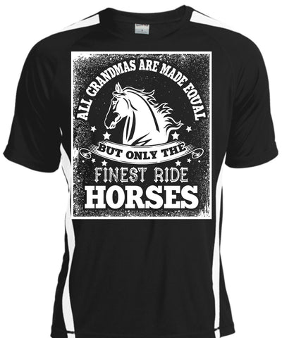 A black t-shirt with the shopify logo