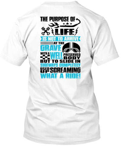 A black t-shirt with the shopify logo