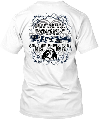 A black t-shirt with the shopify logo